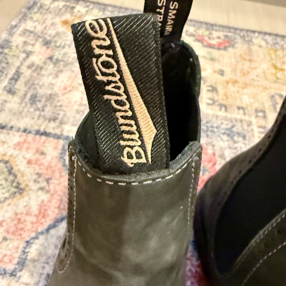 Blundstone Grey Leather Women’s Boots
